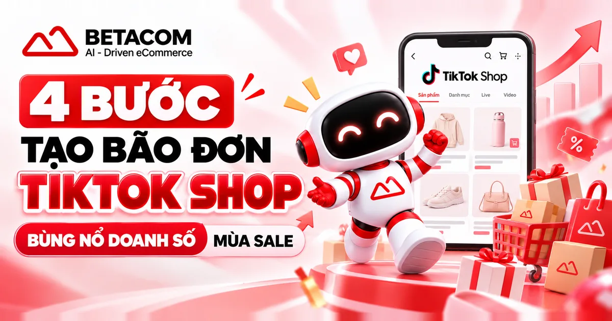 4 Bước Tạo Bão Đơn Tiktok Shop - Bùng Nổ Doanh Số